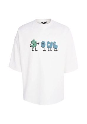 Tee Library Soul VS $ graphic-print t-shirt - White
