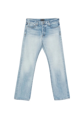 TOM FORD faded straight-leg jeans - Blue