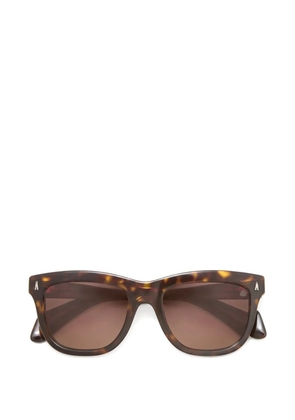 Moncler Bronzz tortoiseshell-effect sunglasses - Brown