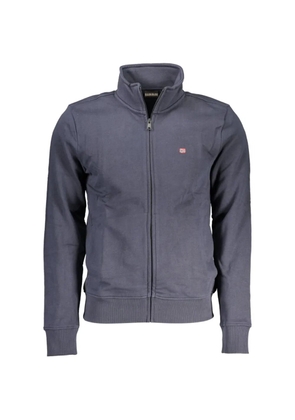 Napapijri zip-up high-neck sweatshirt - Blue