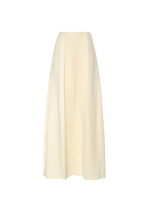 Loro Piana pleated palazzo long skirt - Neutrals