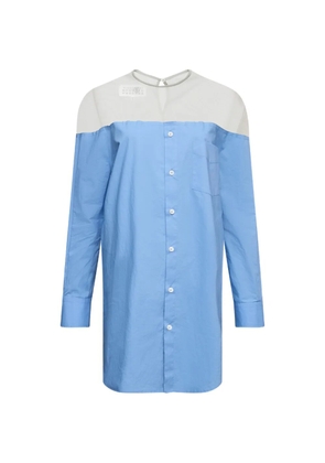 MM6 Maison Margiela panel shirt - Blue