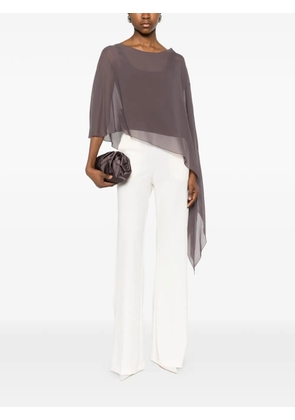 Antonelli Melone asymmetric draped top - Purple