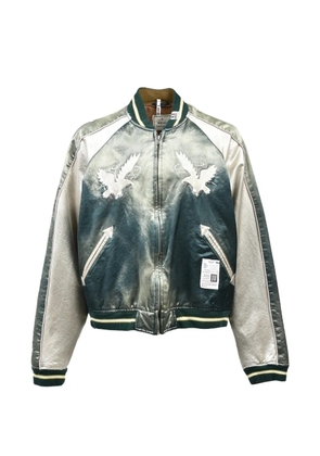 Maison MIHARA YASUHIRO Souvenir bomber jacket - Green