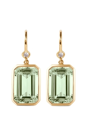 Goshwara Gossip emerald-cut earrings - Gold