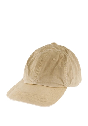 Auralee cotton twill cap - Neutrals