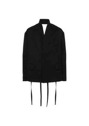 MORDECAI wool jacket - Black