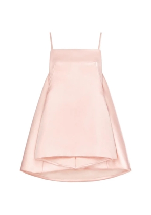 Givenchy satin layered A-line dress - Pink