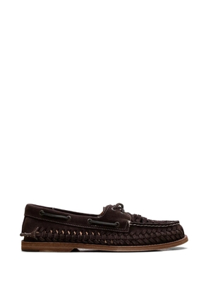 Sperry Top-Sider Gold Cup woven boat shoes - Brown