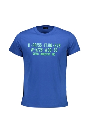 Diesel text-print T-shirt - Blue