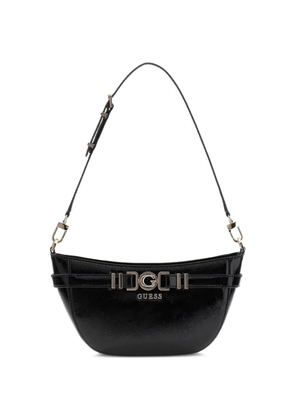 GUESS USA logo-detail shoulder bag - Black