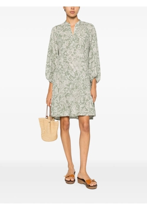 Marc O'Polo floral-print mini dress - Green