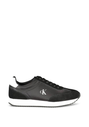 Calvin Klein logo-print sneakers - Black
