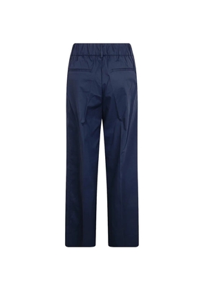 Myths elasticated straight trousers - Blue
