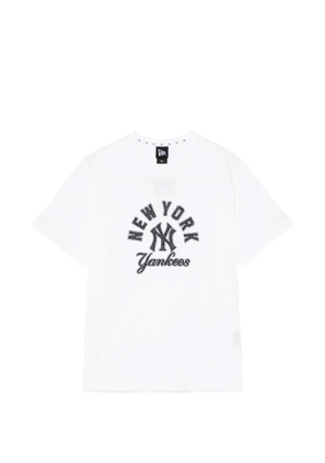 NEW ERA CAP print-detail short-sleeve T-shirt - White