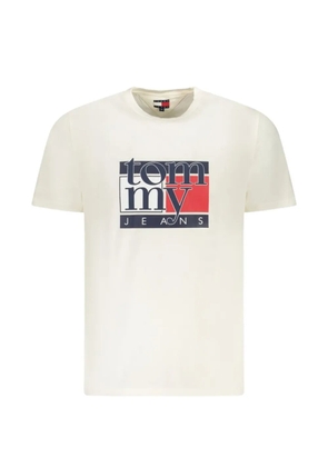 Tommy Hilfiger logo-print T-shirt - Neutrals