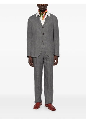 ETRO patch-pocket blazer - Grey
