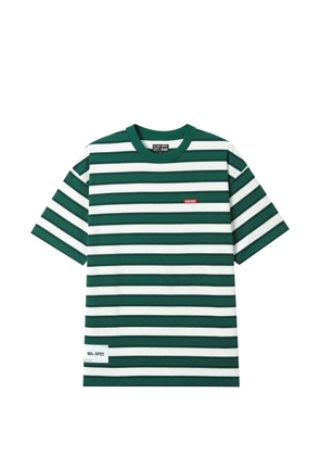 izzue striped t-shirt - Green