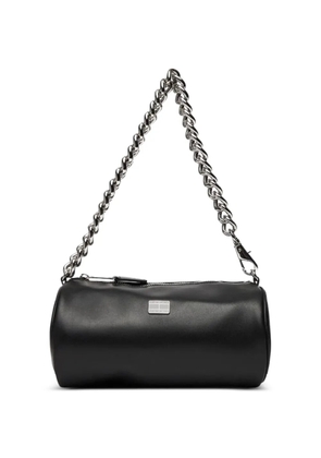 Tommy Jeans chain-link cylinder tote bag - Black