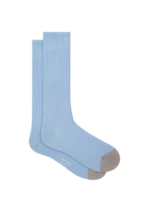 Paul Smith ribbed-knit socks - Blue