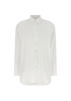 Xacus Scarlet button-back shirt - White