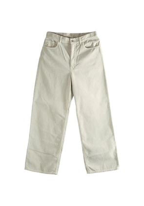 Auralee straight-leg trousers - Neutrals