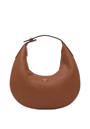 GUESS USA Evie logo-plaque tote bag - Brown