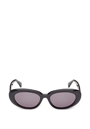 Max Mara Eyewear oval-frame sunglasses - Black