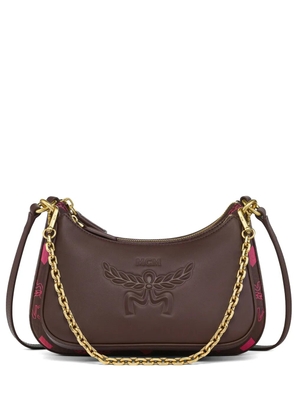 MCM small Aren Duo Maxi Visetos shoulder bag - Brown