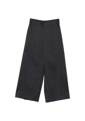 SOH pinstripe-pattern pants - Blue