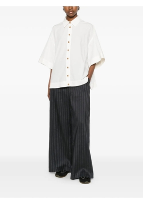SOH pinstripe-pattern pants - Blue