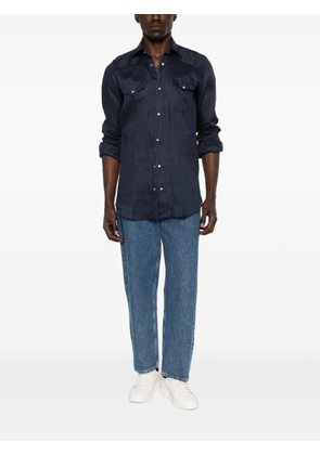 SARTORIO NAPOLI linen shirt - Blue