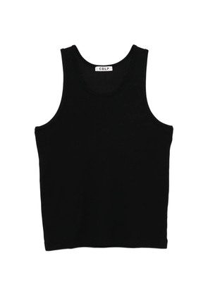 CDLP ribbed tank top - Black