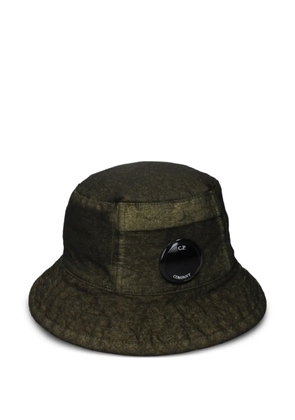 C.P. Company Lens-detail bucket hat - Green