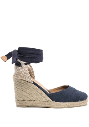 Castañer 90mm Carina wedge espadrilles - Blue