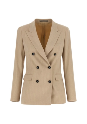 Tagliatore pinstriped double-breasted blazer - Neutrals