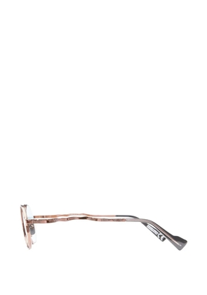 Kuboraum H11 round-frame sunglasses - Brown