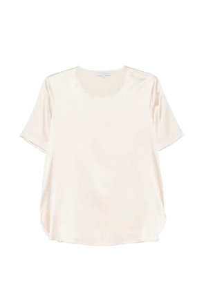Antonelli Creta satin-finish T-shirt - Neutrals