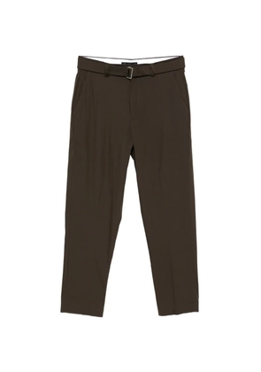 Low Brand Virgil belted trousers - Green