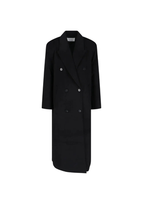 The Frankie Shop Gaia double-breasted coat - Black