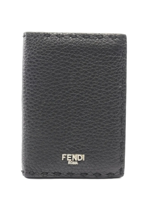 Fendi Pre-Owned 2010s Selleria logo card holder - Black
