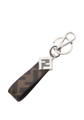 Fendi Pre-Owned FF Zucca key ring - Brown