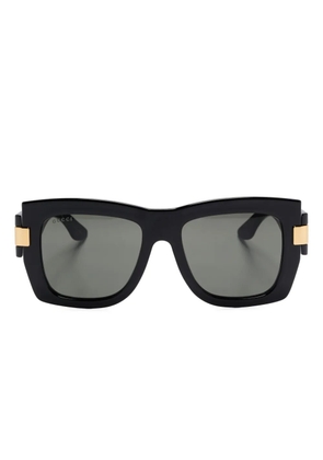 Gucci Eyewear oversize-frame sunglasses - Black