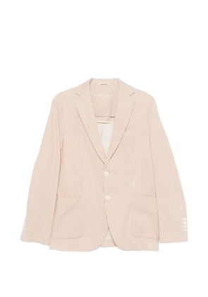 Circolo 1901 striped single-breasted blazer - Neutrals