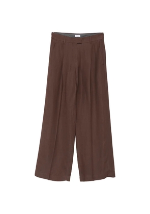Brunello Cucinelli pleated pants - Brown