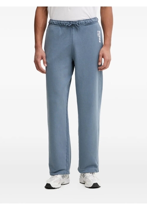 GUESS USA logo-print drawstring track pants - Blue