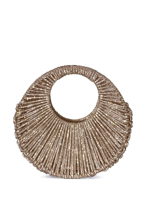 Hibourama Jaya embellished tote bag - Gold