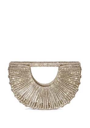 Hibourama Demetra embellished tote bag - Gold