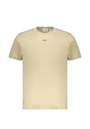 Off-White Arrows logo-print T-shirt - Neutrals