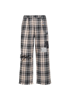 Mastermind Japan x Sean Wotherspoon patchwork trousers - Neutrals